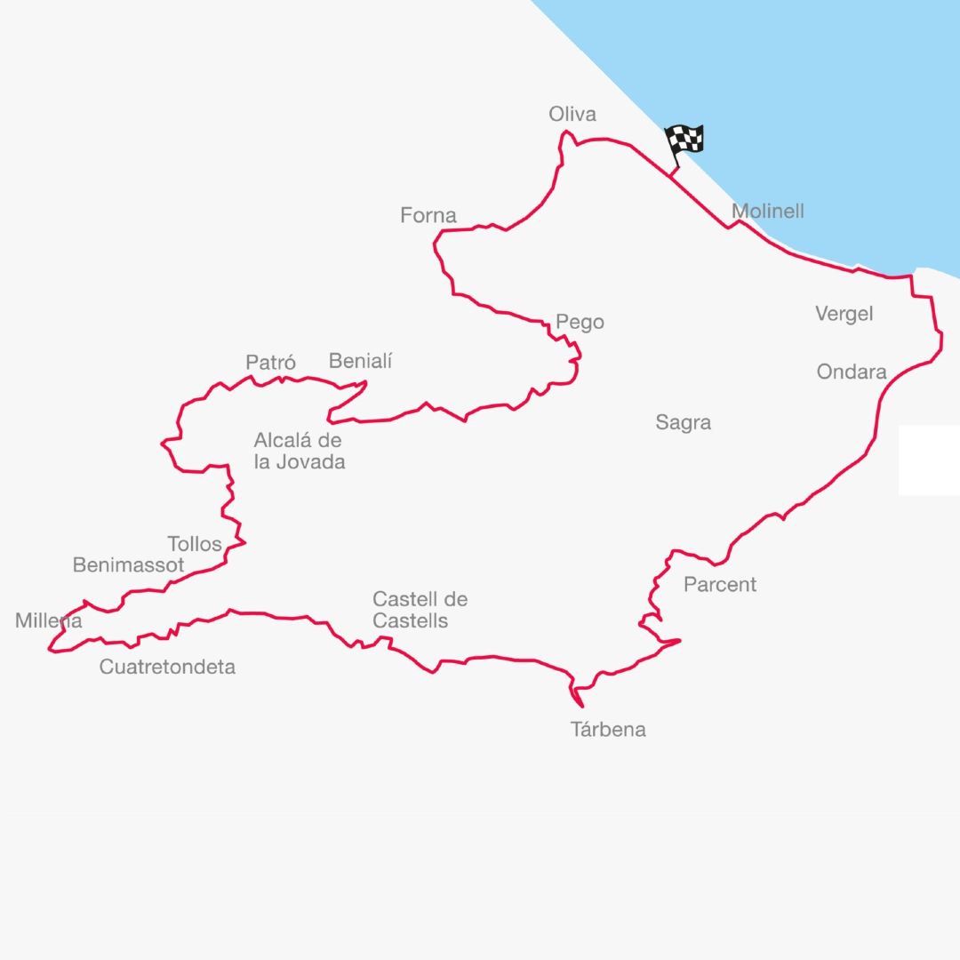 Карта Альберто Контадор Гран Фондо
